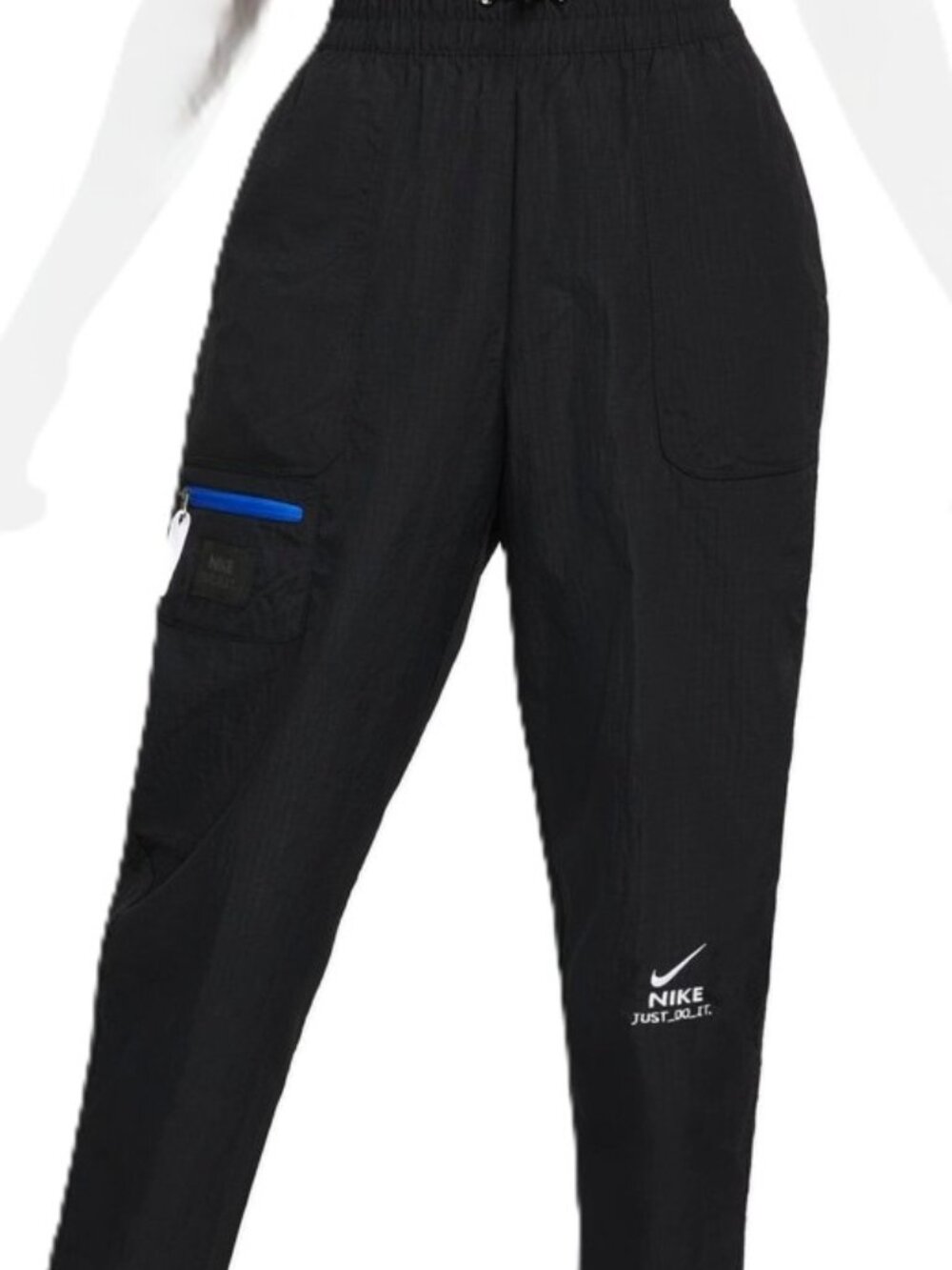 Nike Utility Woven High-Rise Cargo Pants Black XL NWT Athleisure